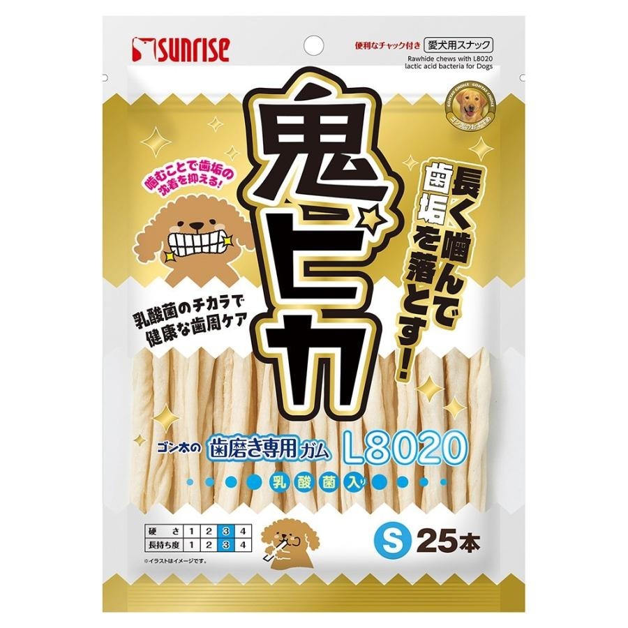 Sunrise 狗小食．齒垢專用L8020潔齒棒 乳酸菌 S 25支