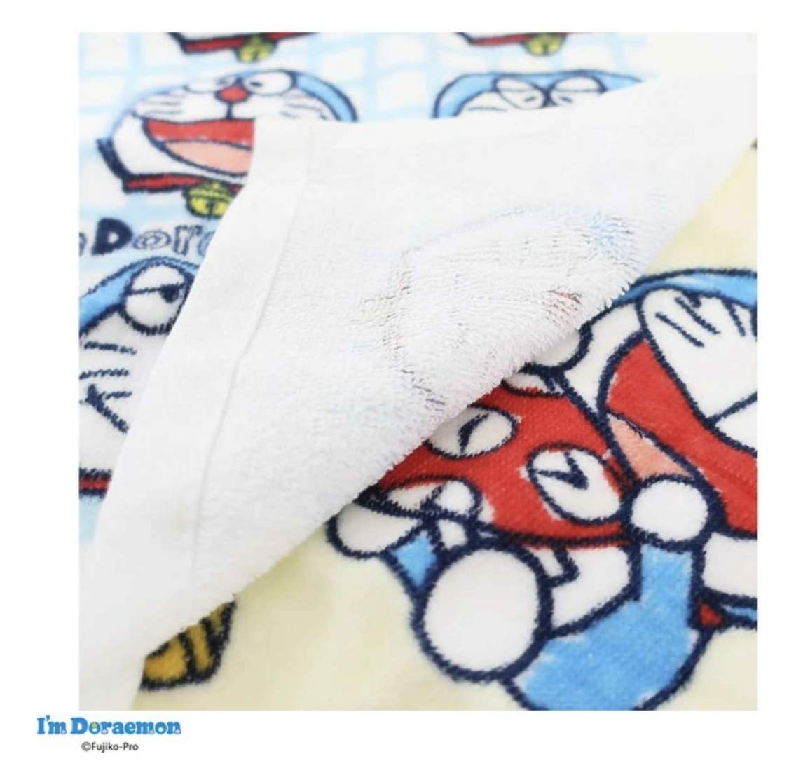 Doraemon 毛巾2枚組連毛巾筒