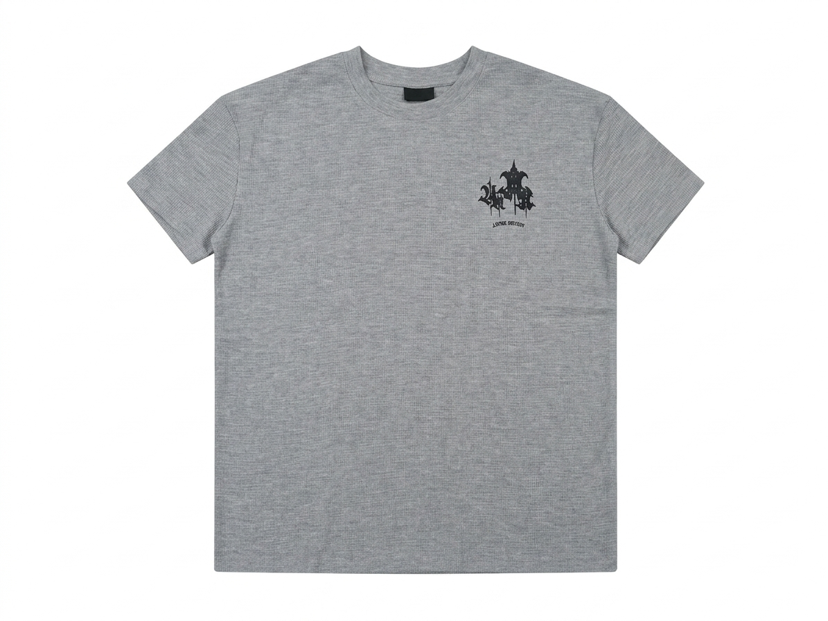 CORE WAFFLE TEE-SECOND SKIN