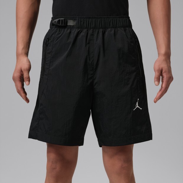 男款 NIKE UTILITY WOVEN SHORT 黑色 尼龍 機能 喬丹 口袋拉鍊 運動 休閒 短褲【IW1902-010】NKTF