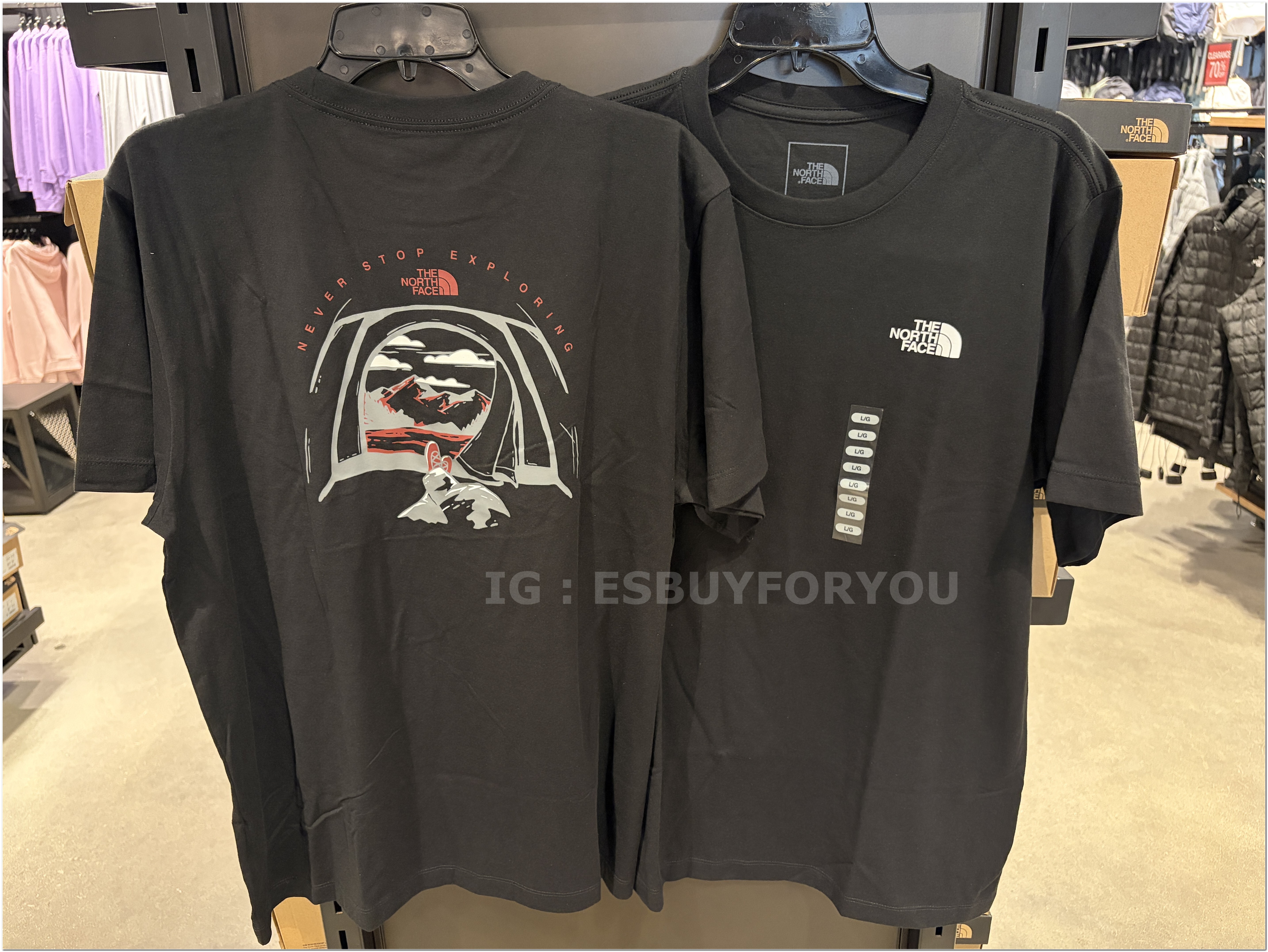 THE NORTH FACE 男大人 正反 露營系列 短TEE