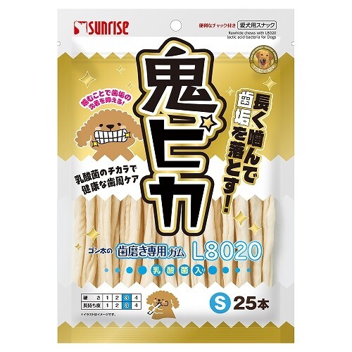日本直送 Sunrise 齒垢專用L8020潔齒棒 乳酸菌 S 25支【$100 X 3 包】【可混合其他口味】