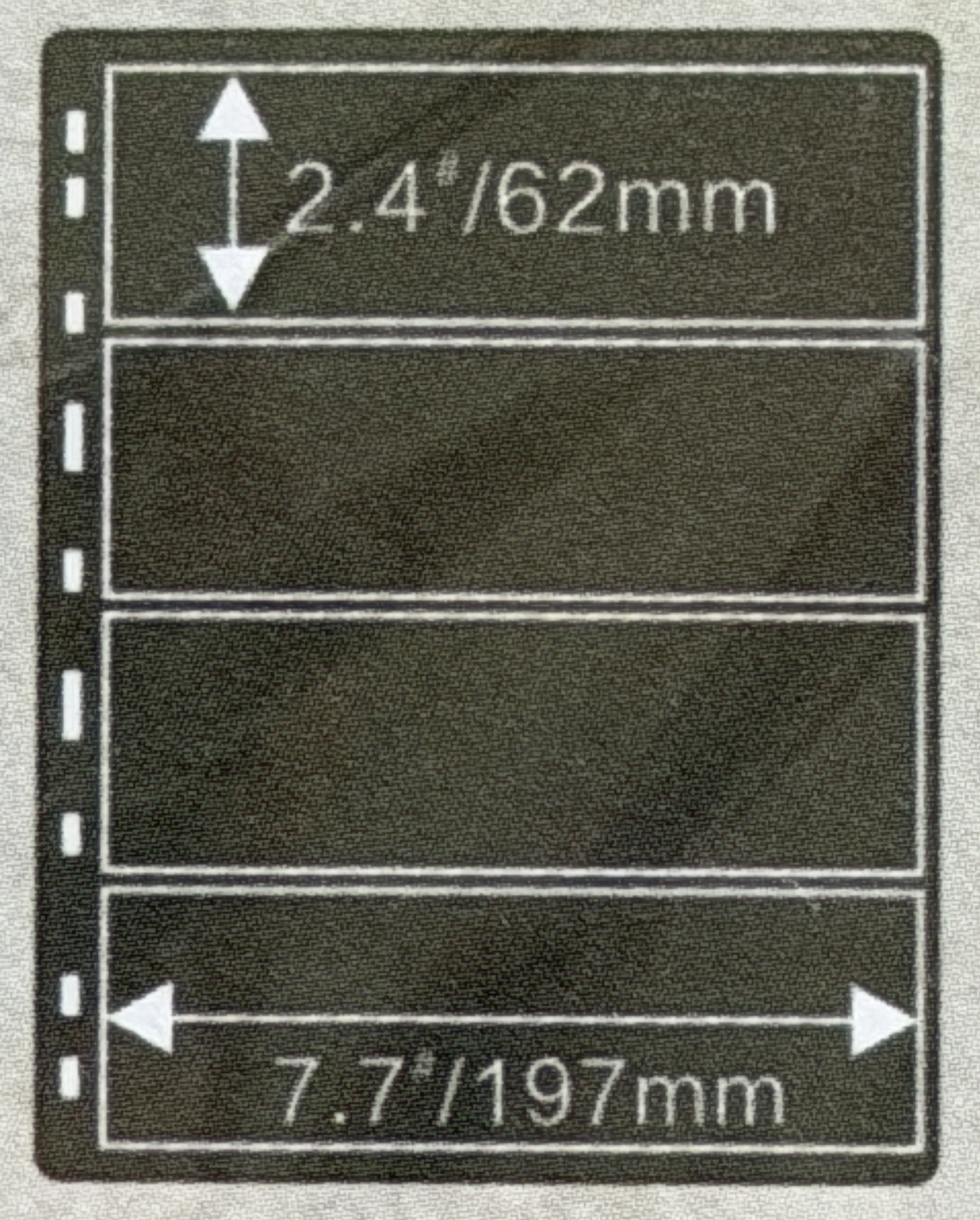 紙幣或郵票 A4 Size 活頁 (中國製) 四行黑底十塊