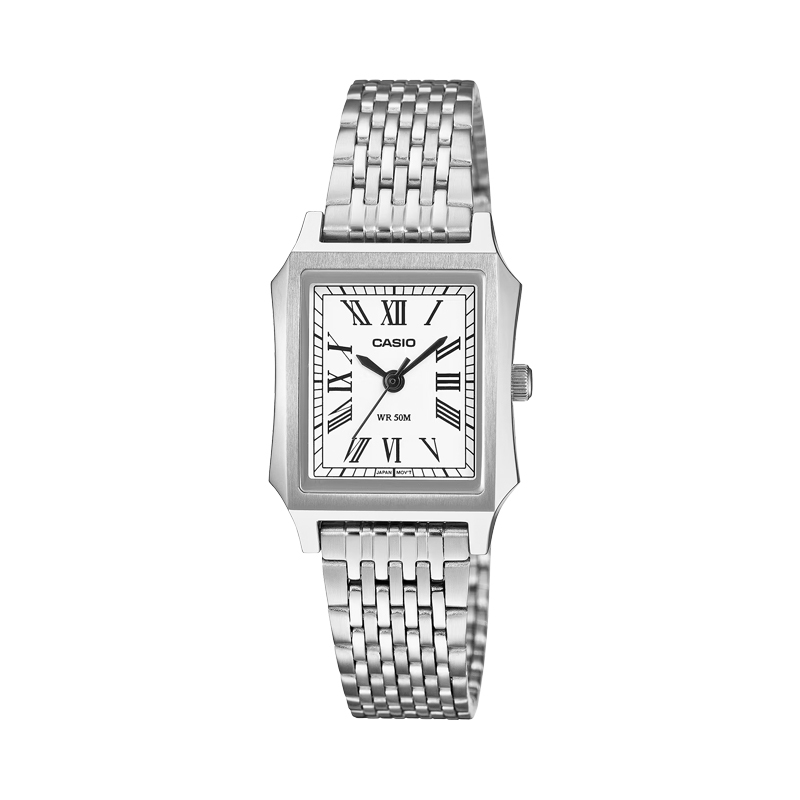 Casio Tank 女裝 不鏽鋼 石英錶 LTP-B190D-7BV