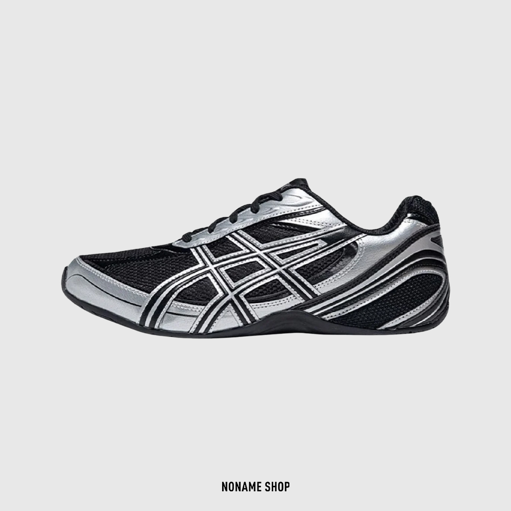 ASICS GEL-PHAI Z 透氣 網布 薄底 休閒鞋 跑鞋 黑銀 (男/女款)