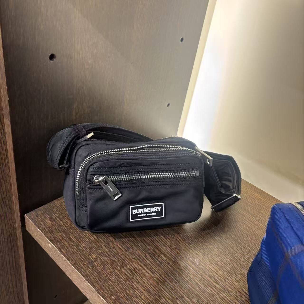 【預購】Burberry S0807203 腰包 (黑色)