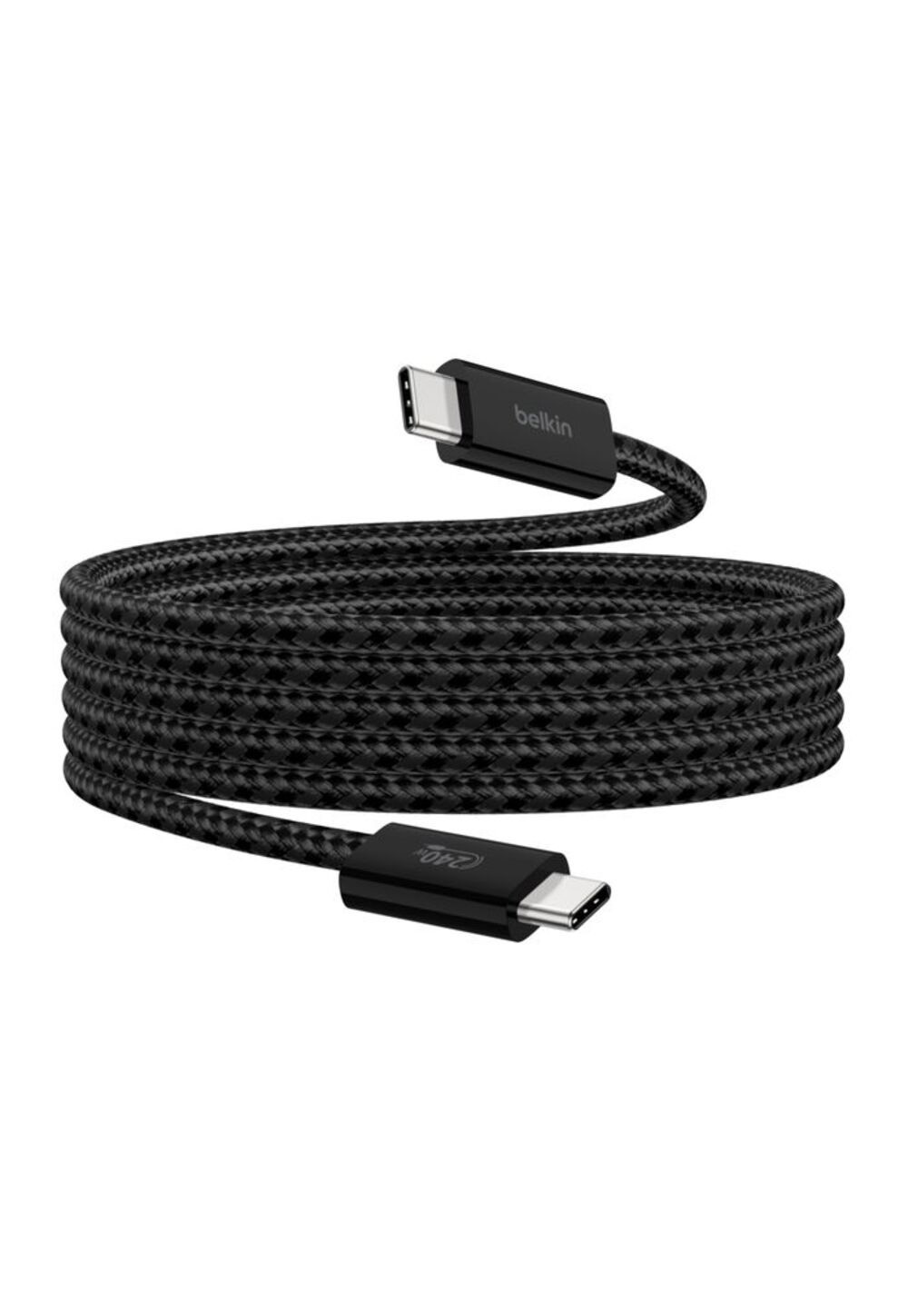 Belkin｜USB-C 至 USB-C 編織連接線（240W/1.5米/2件裝）