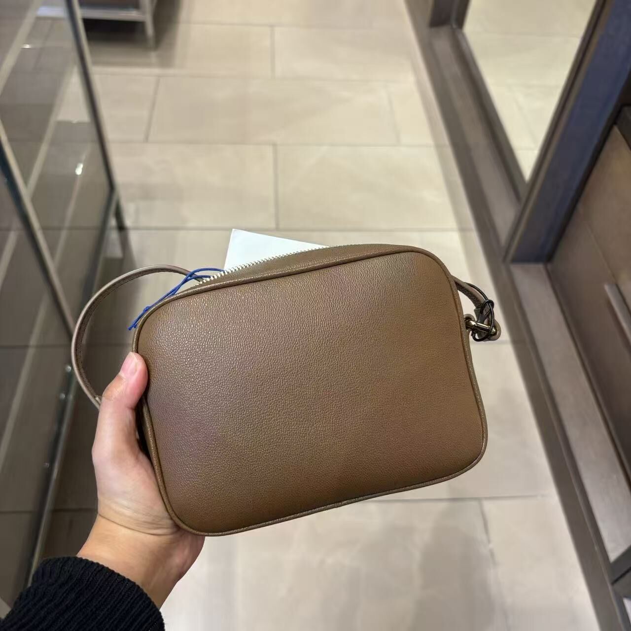 【預購】Burberry S0807208 拉鏈斜孭袋