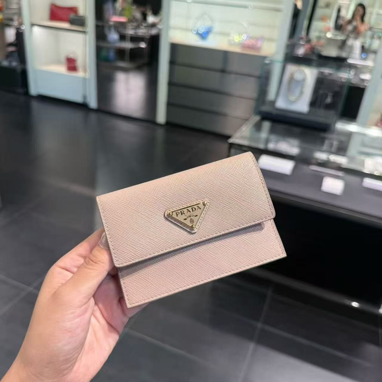 【預購】Prada S0807211 卡套 (粉色)