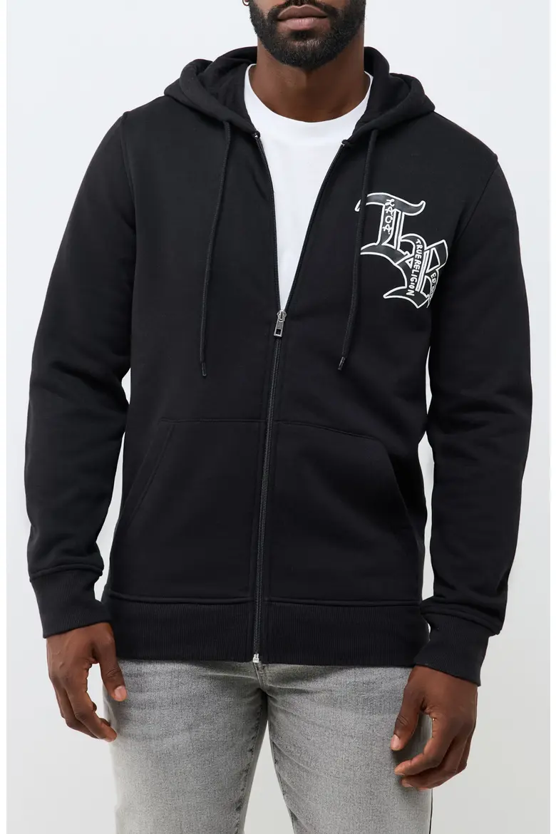 【預購】TRUE RELIGION H0807110 Property Of None 男裝外套 (黑色)