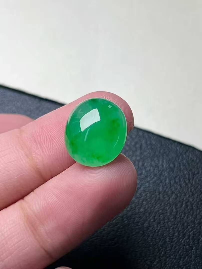翡翠蛋面,天然翡翠A玉, 緬甸玉, Jade, Jadeite