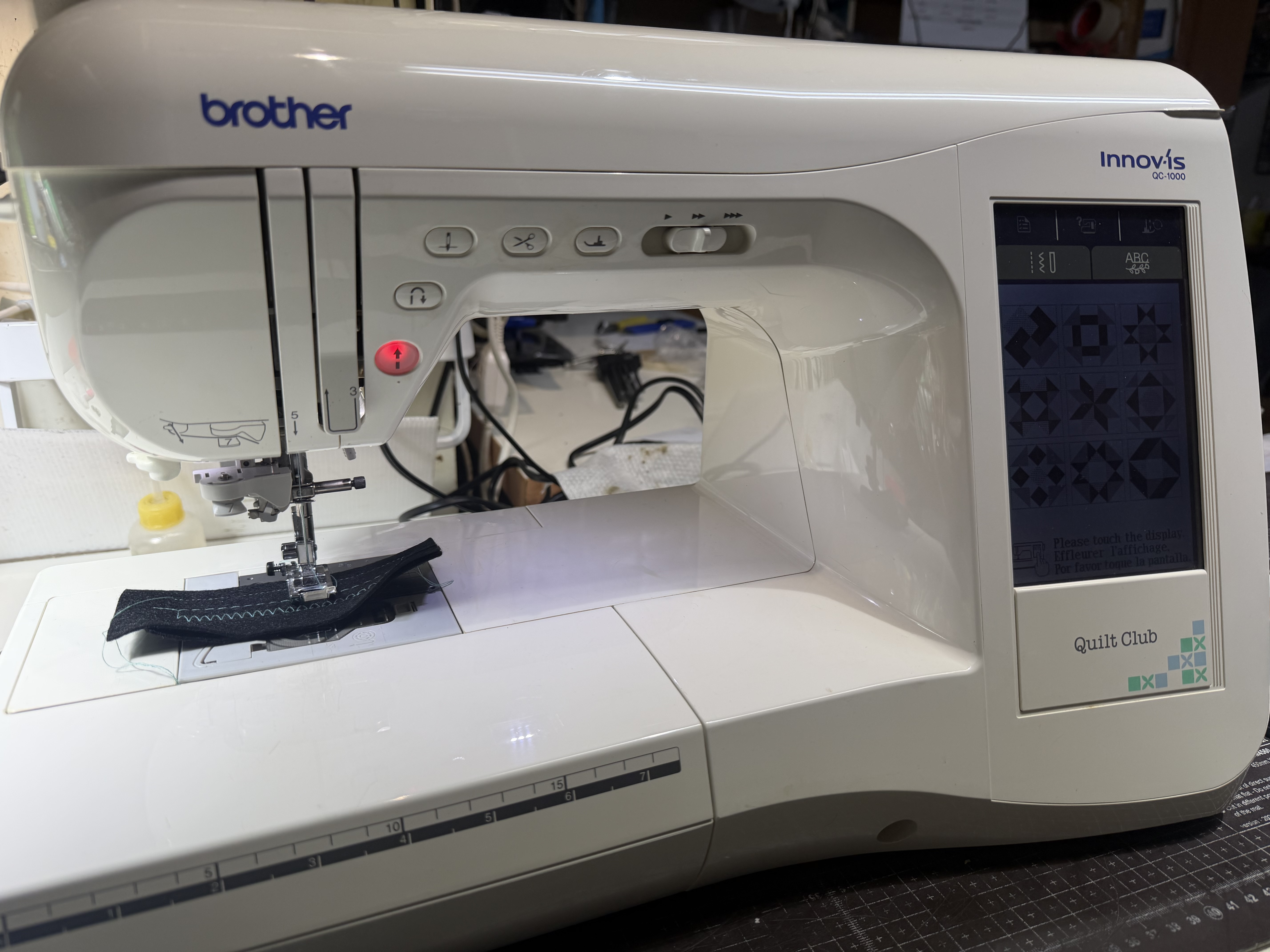 brother QC-1000 高階拼布機  整新已保養