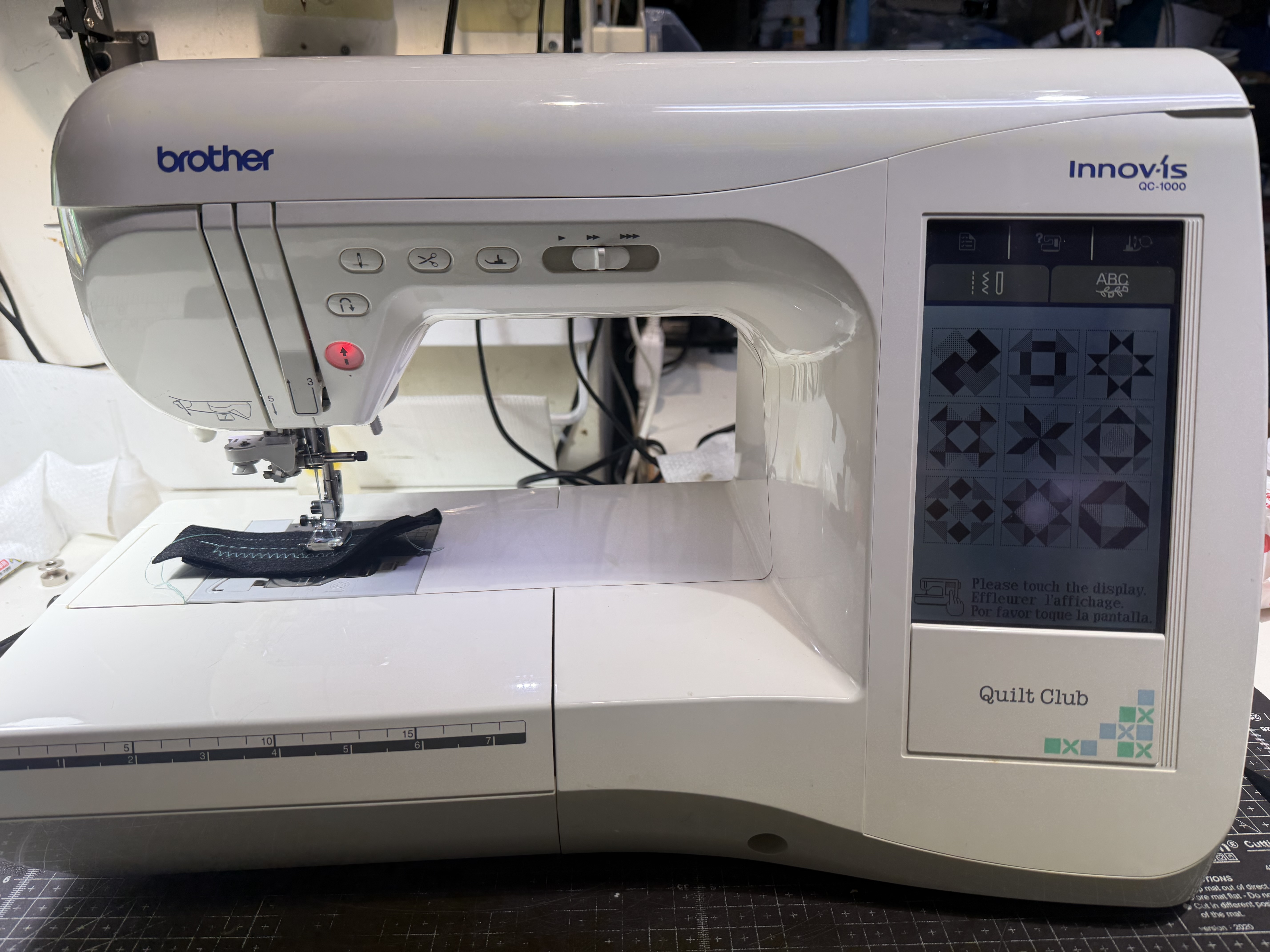brother QC-1000 高階拼布機  整新已保養