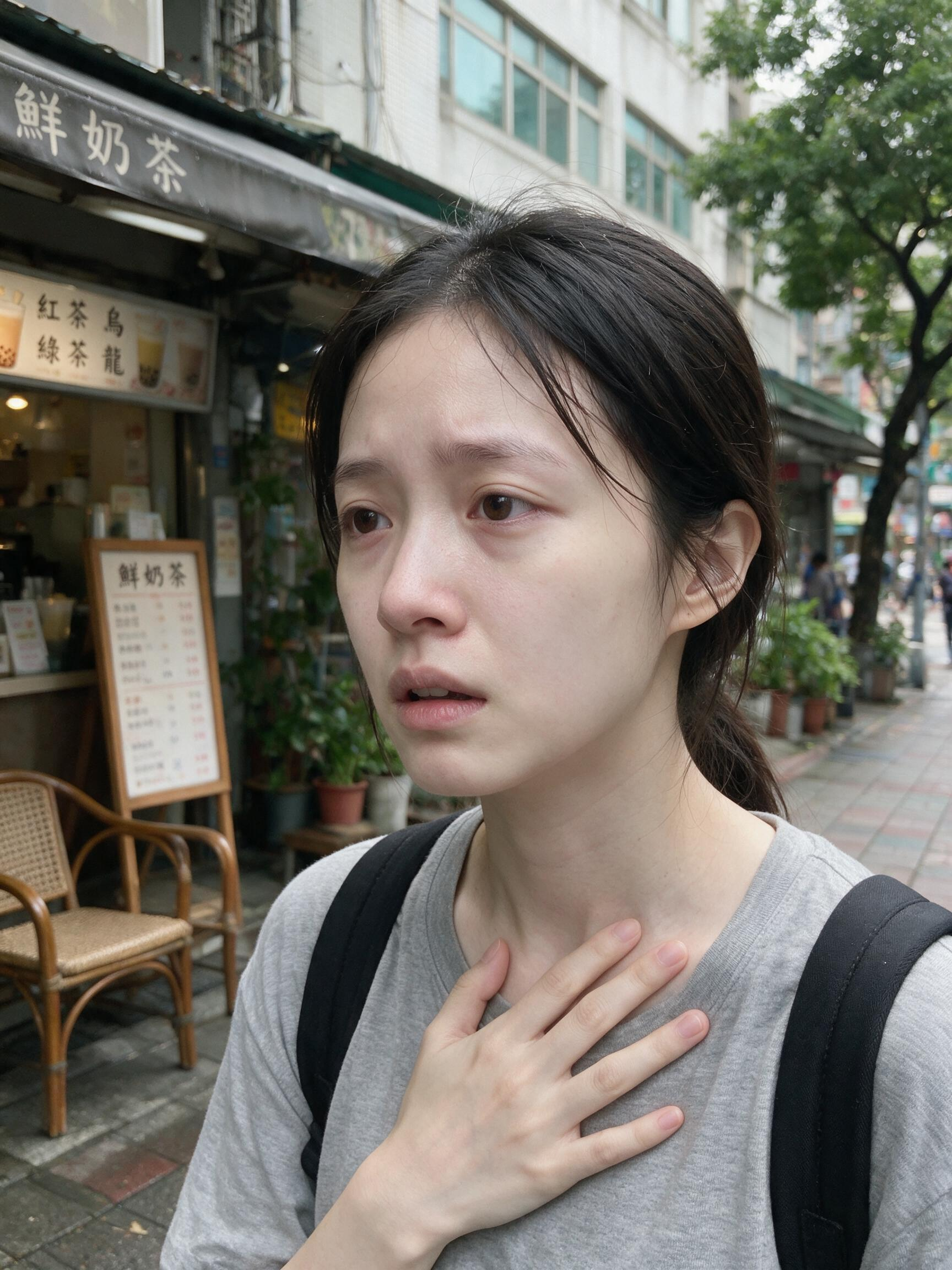 氣色不佳示意圖