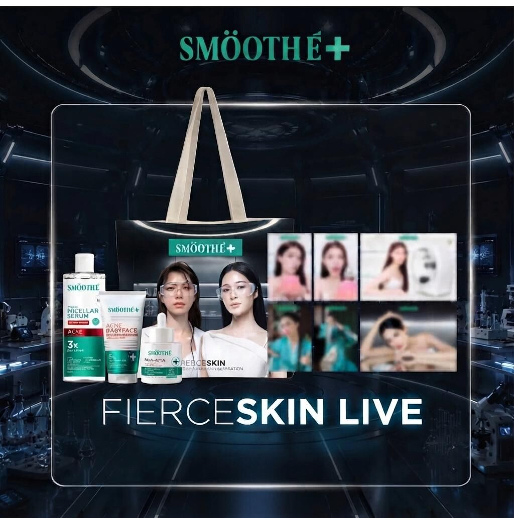 SMOOTH E x 泰國限定 FIERCESKIN LIVE BOX SET