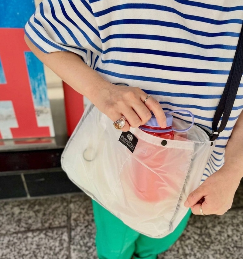 Bag'n'Noun｜CAMP POCHETTE 'L' 斜背包  L號 - 白 (70020758WHITE)