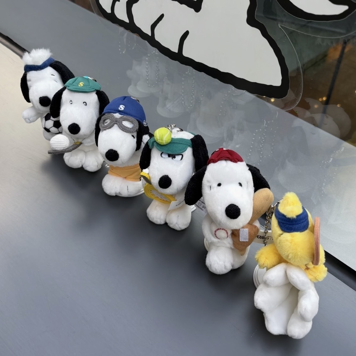 PEANUTS 史努比 運動俱樂部 盲盒 絨毛吊飾 共七款 糊塗塌客
