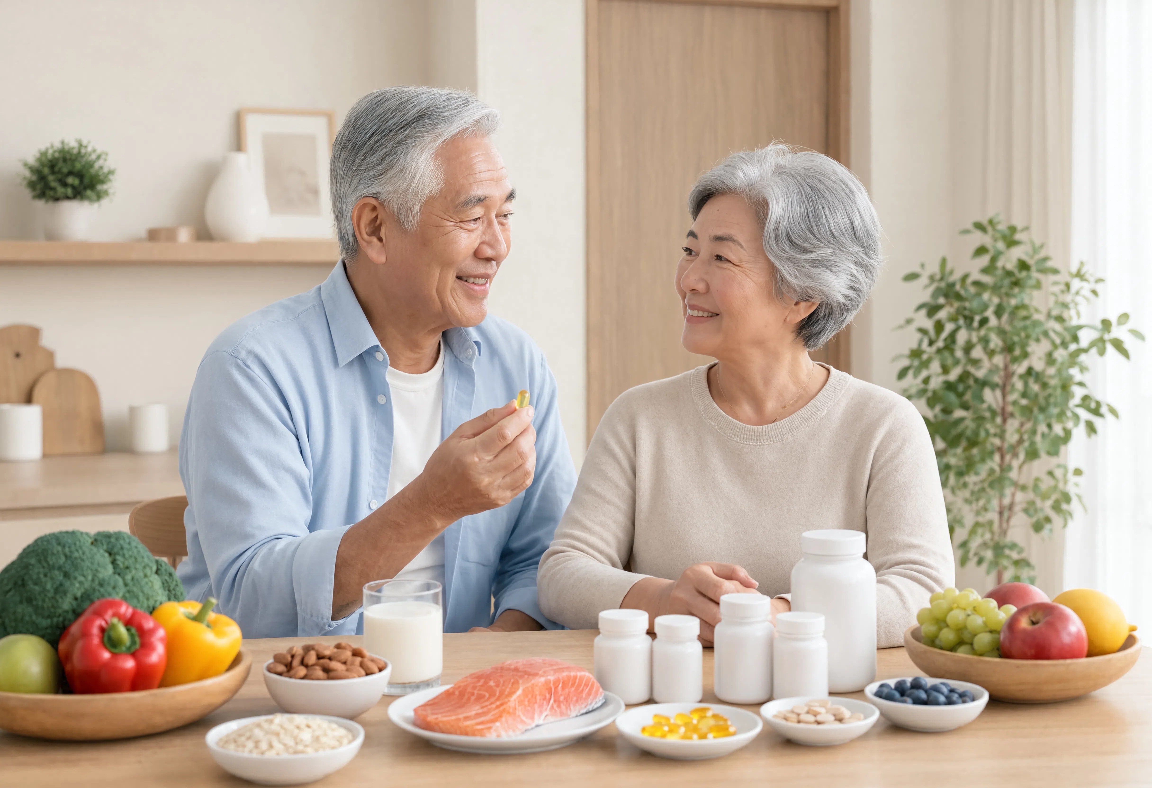 長輩保健食品選擇指南：熟齡營養補充與日常健康管理觀念