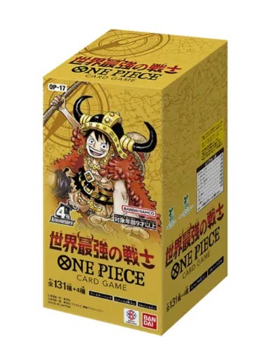 【Pre-Order】 OPCG OP-17 【The Strongest Warriors in the World】(4th Anniversary Set)