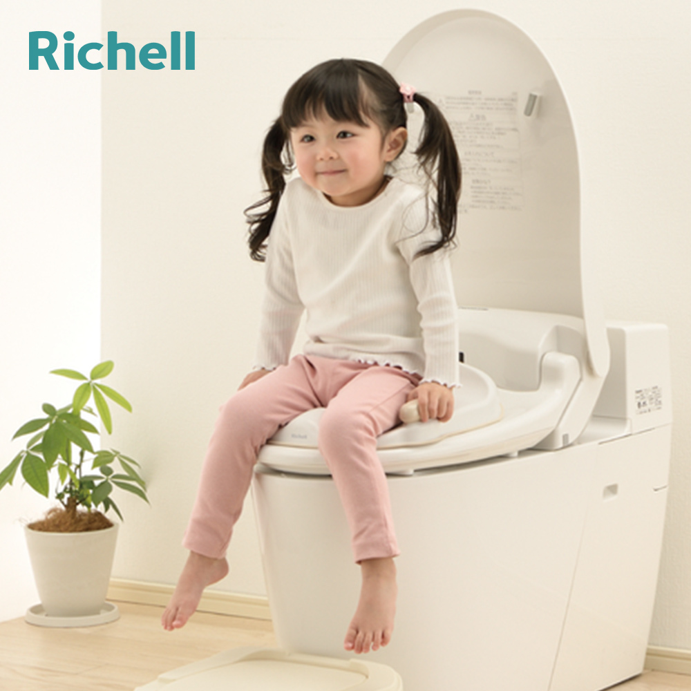 【 Richell 】日本利其爾Toisapo 抑菌輔助便座 | 學習上廁所好幫手