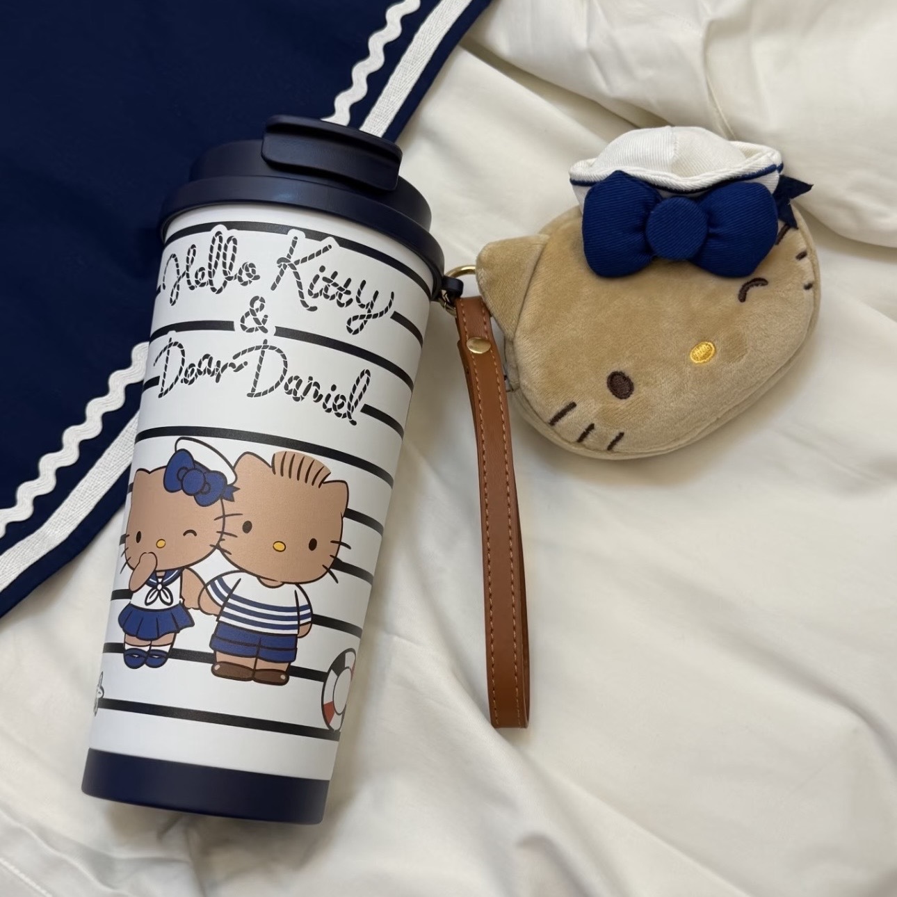 TBH x SANRIO HELLO KITTY 海魂漫遊記 一起去航行 保溫杯 隨行杯 480ML 凱蒂貓