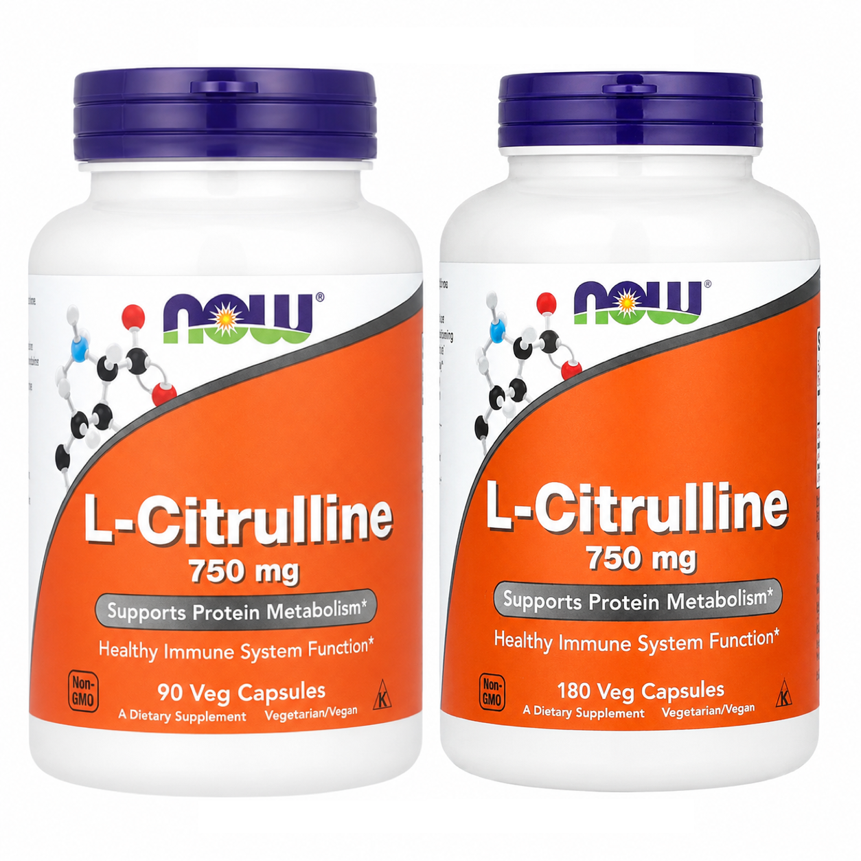 【iHerb】NOW Foods L-Citrulline L-瓜氨酸 750mg 90/180粒