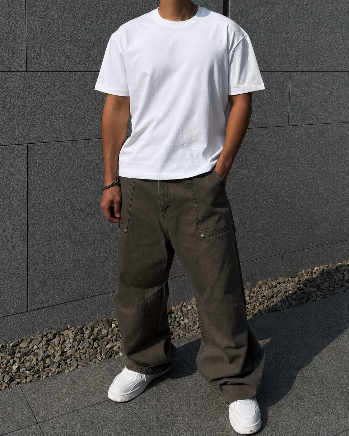 [1atm] Aerocool Linear Boxy T-Shirt project-064 design™ by 1atm.