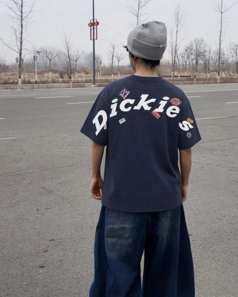 預購 Dickies 280g 「背後肩膀大字」短Tee