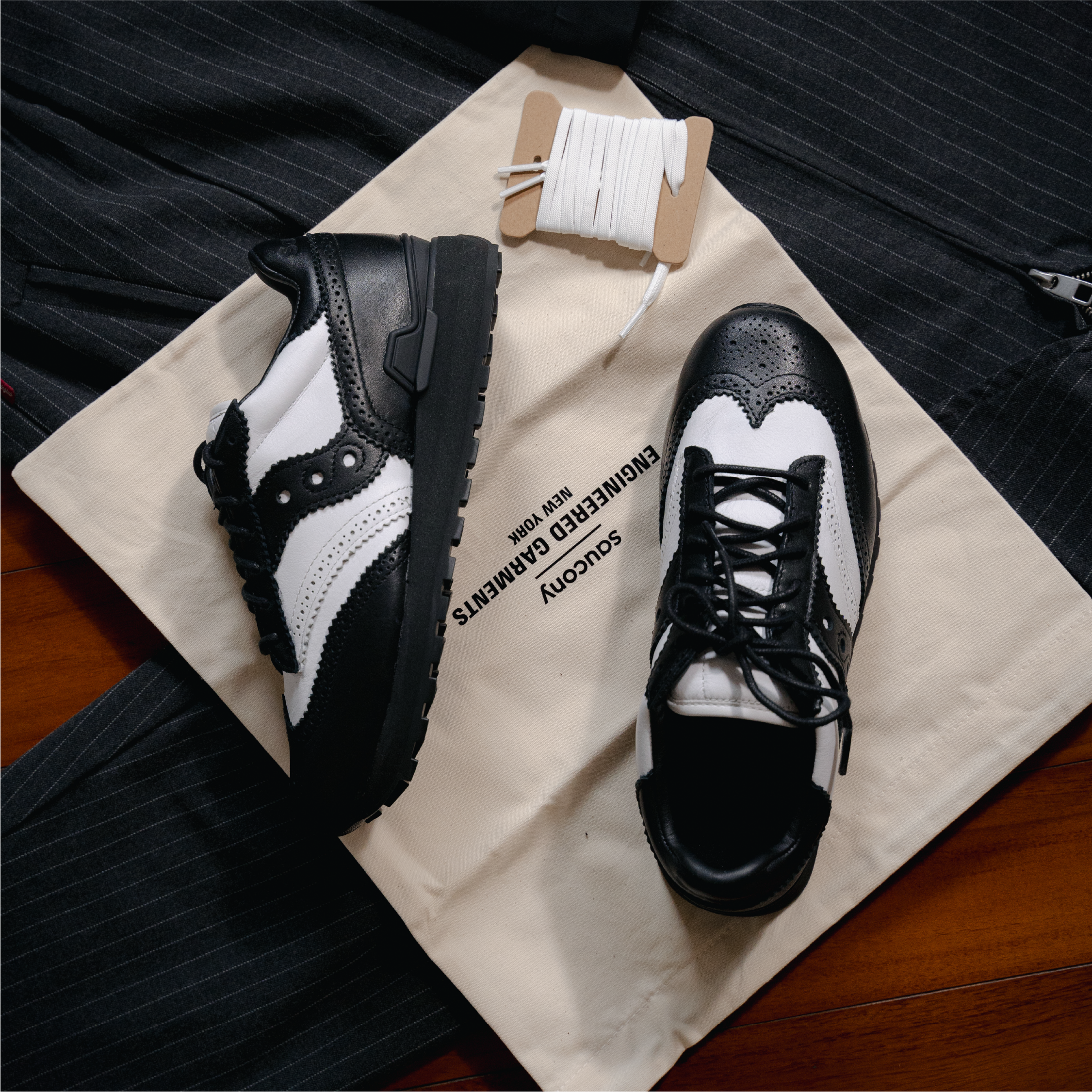 Saucony 索康尼 Shadow Original SA71046-4男女 休閒鞋 布洛克 皮革 復古 流行 黑