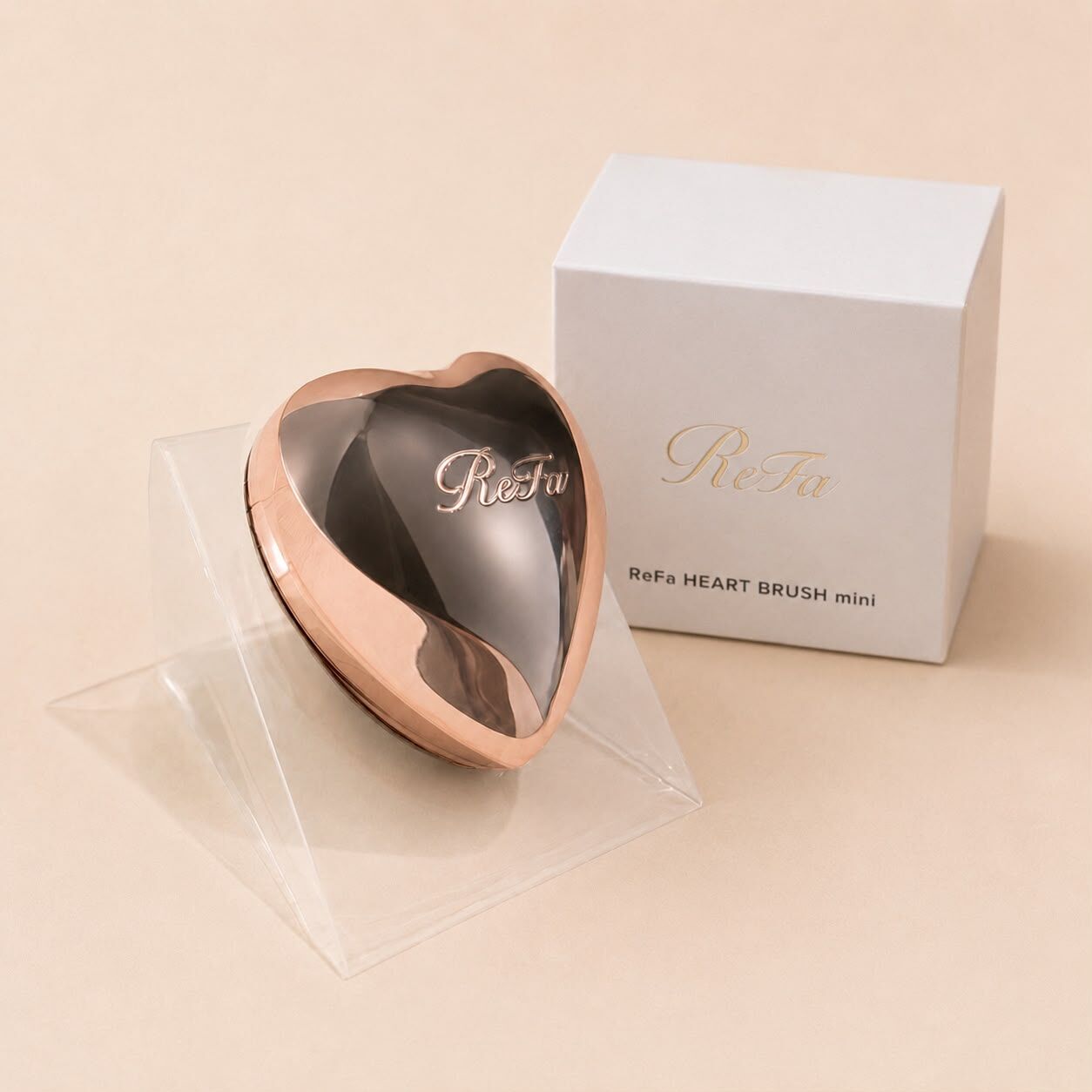 ReFa HEART BRUSH Mini 心型光澤感美髮梳(迷你版)