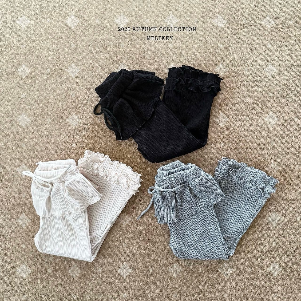 MELIKEY Best Frill Bootcut Pants