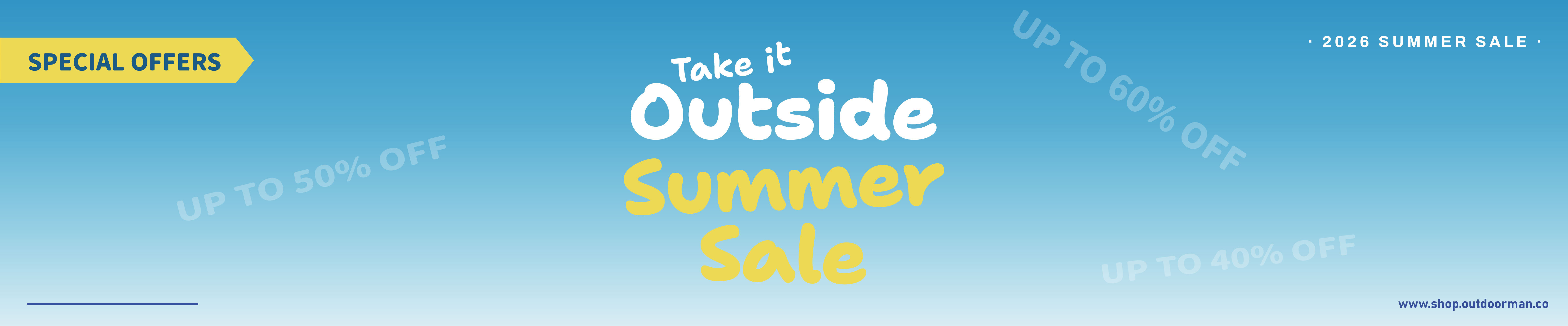 2026 Summer Sale，全館精選夏季出清