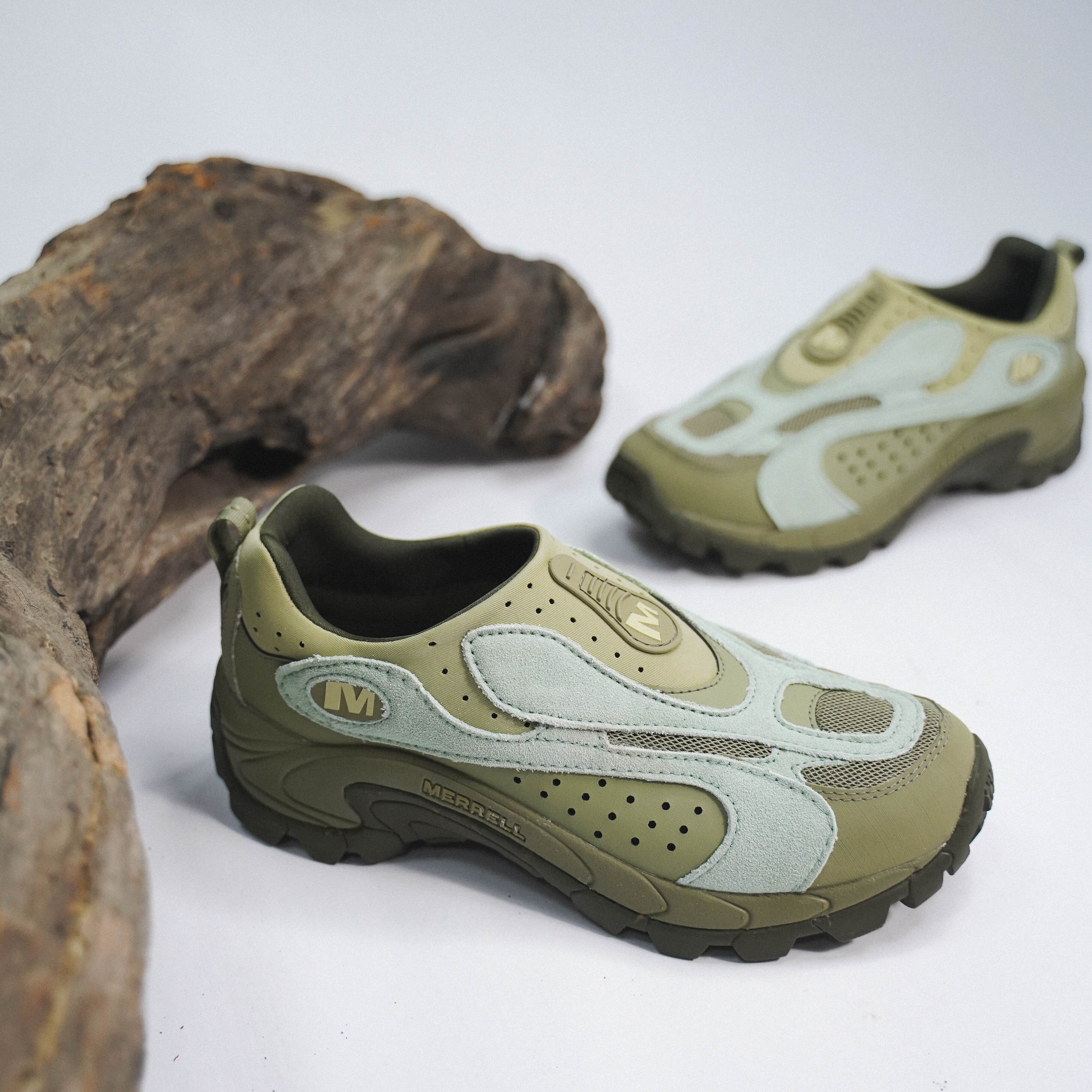 Merrell Moc Speed Streak EVO SE ML006987 男 休閒鞋 便鞋 舒適 鼠尾草色