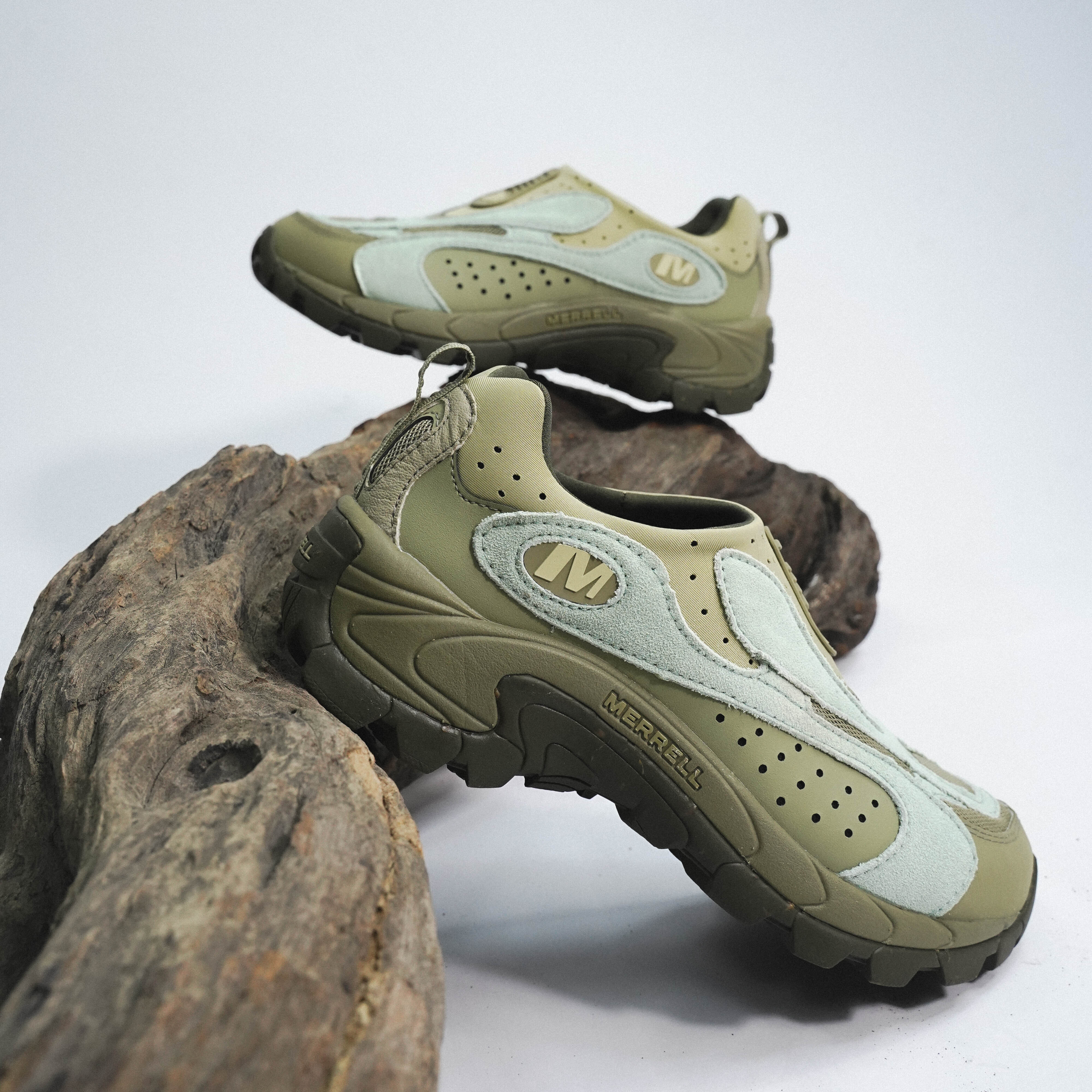 Merrell Moc Speed Streak EVO SE ML006987 男 休閒鞋 便鞋 舒適 鼠尾草色