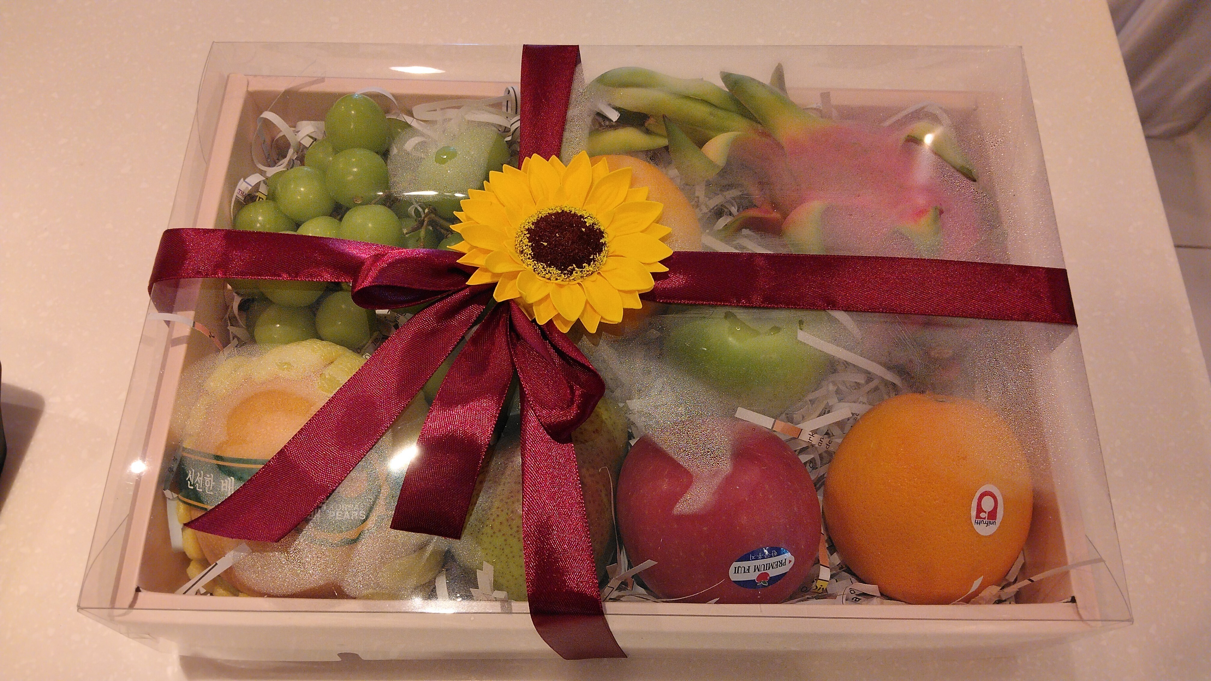 boxes fruit