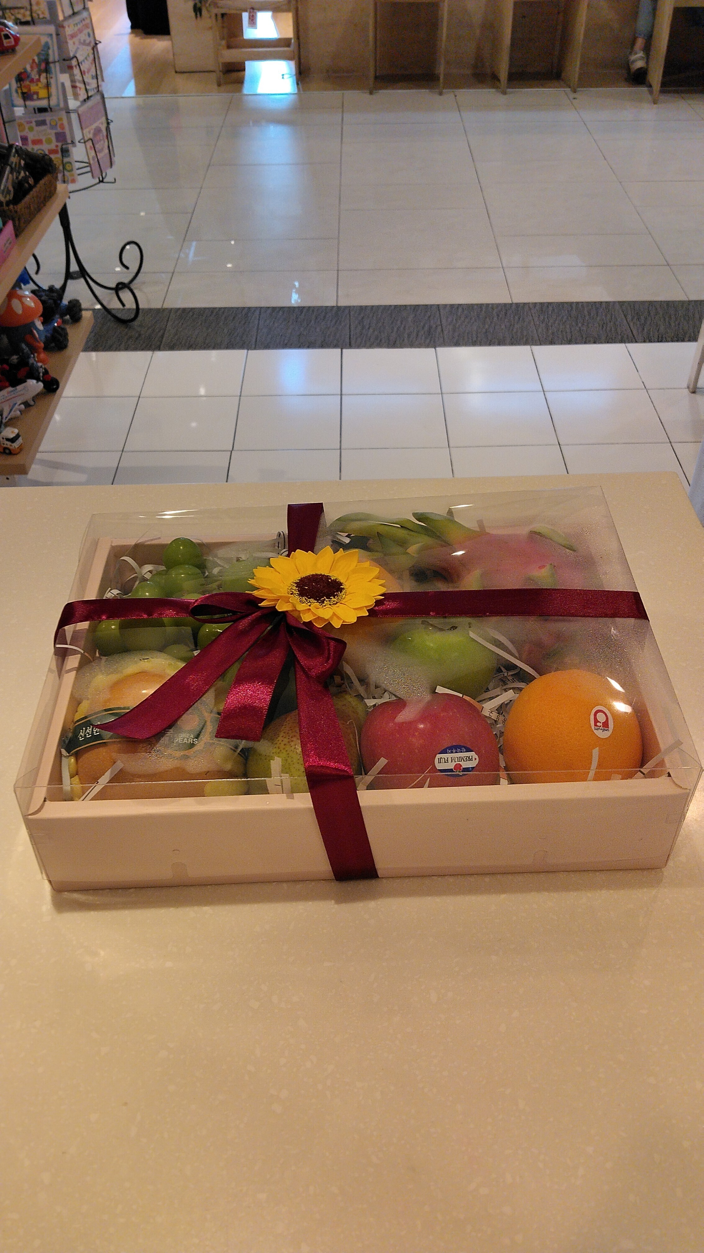 boxes fruit