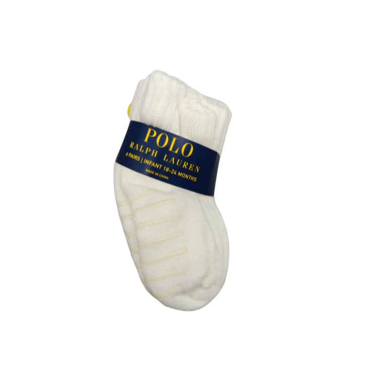 美國直送 polo ralph lauren 6pairs baby  18-24m 清貨價