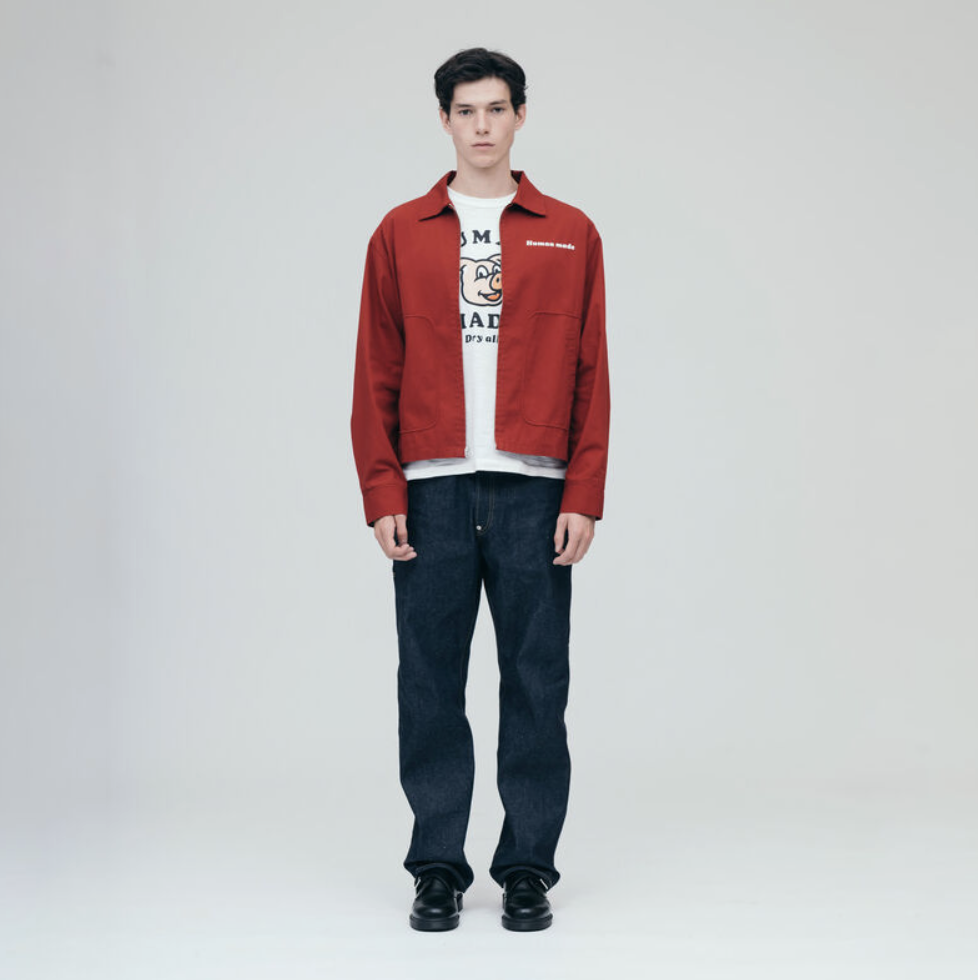 【APAIR】預購 HUMAN MADE DRIZZLER JACKET 小豬 黑 深藍 紅 教練外套 防風外套