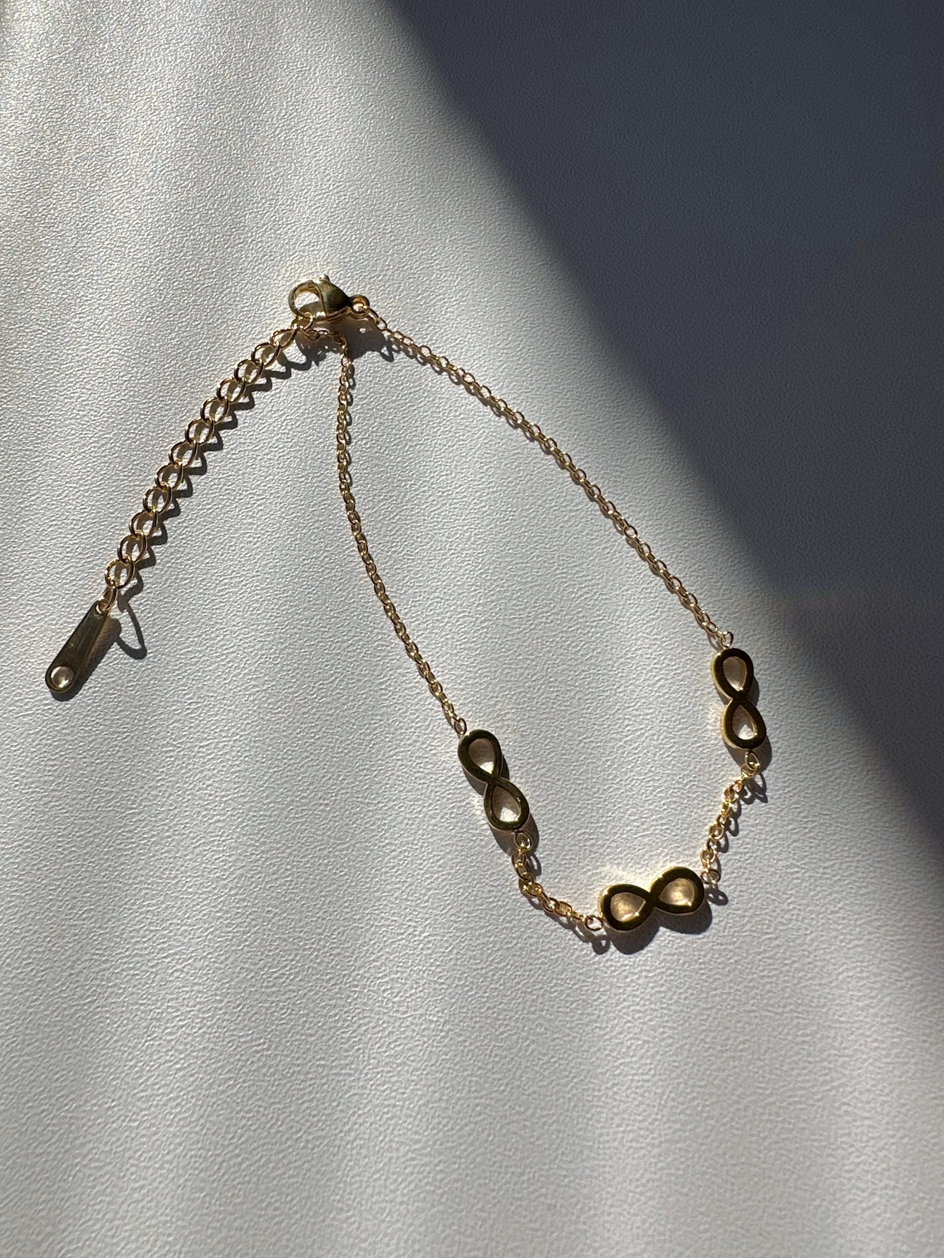 SS infinity bracelet