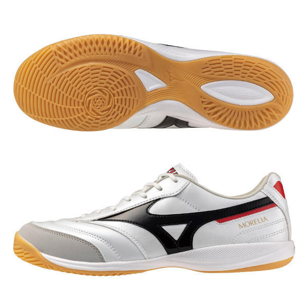 MIZUNO MORELIA SALA PRO IN 26SS - 白黑色 - 室內/街場足球鞋