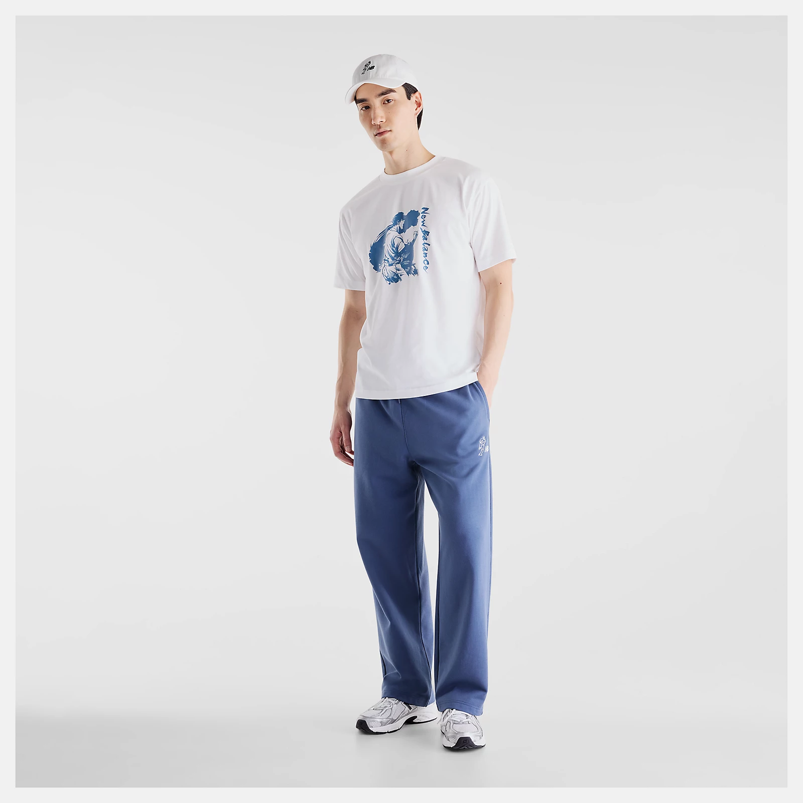 NEW BALANCE 短T NB 白色 大谷翔平 短袖 上衣 男 MT62W3EEWT