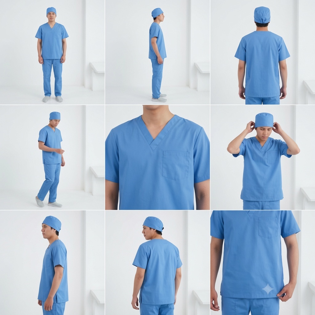 3239 男刷手服上衣
