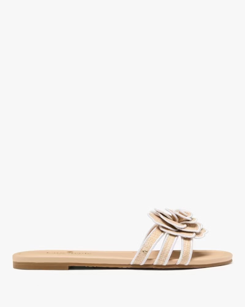 【預購】Kate Spade H080780 Flora 拖鞋