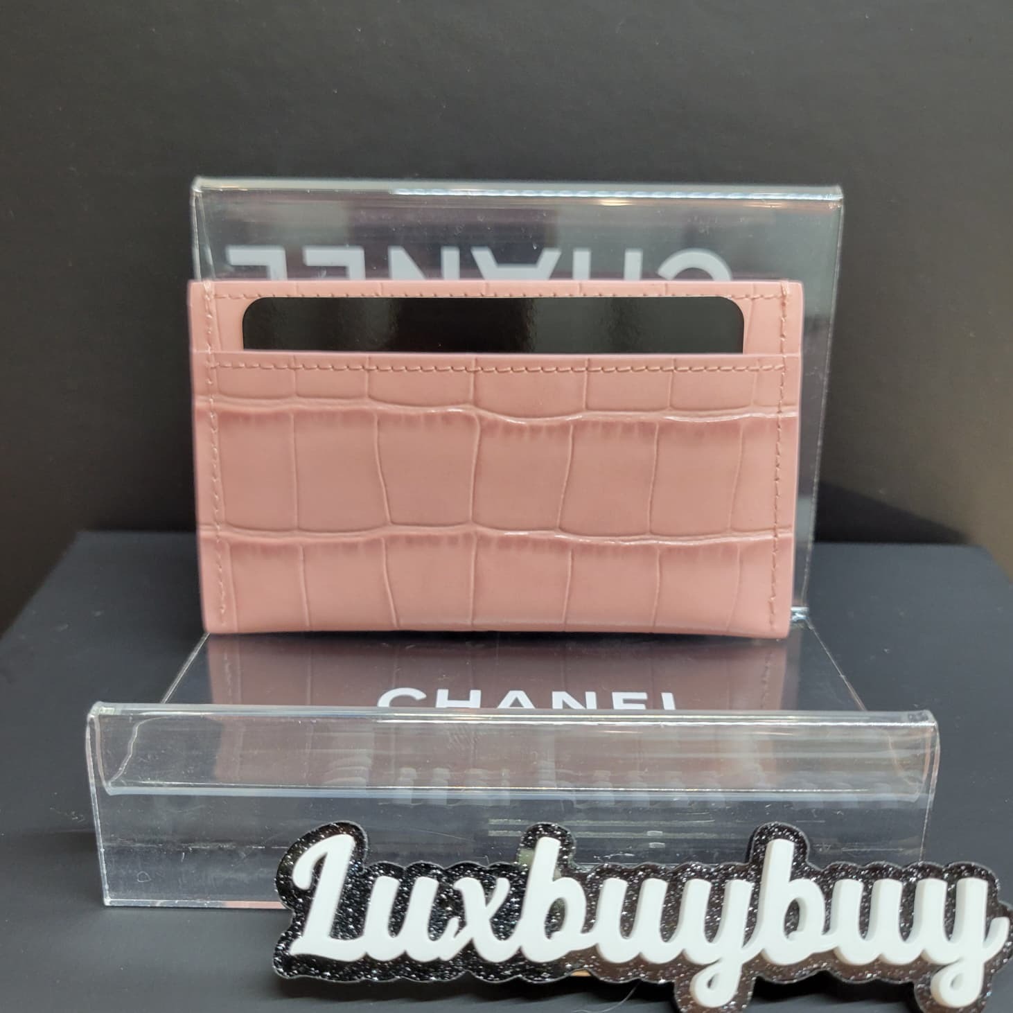CHANEL AP5397 CARD HOLDER PINK