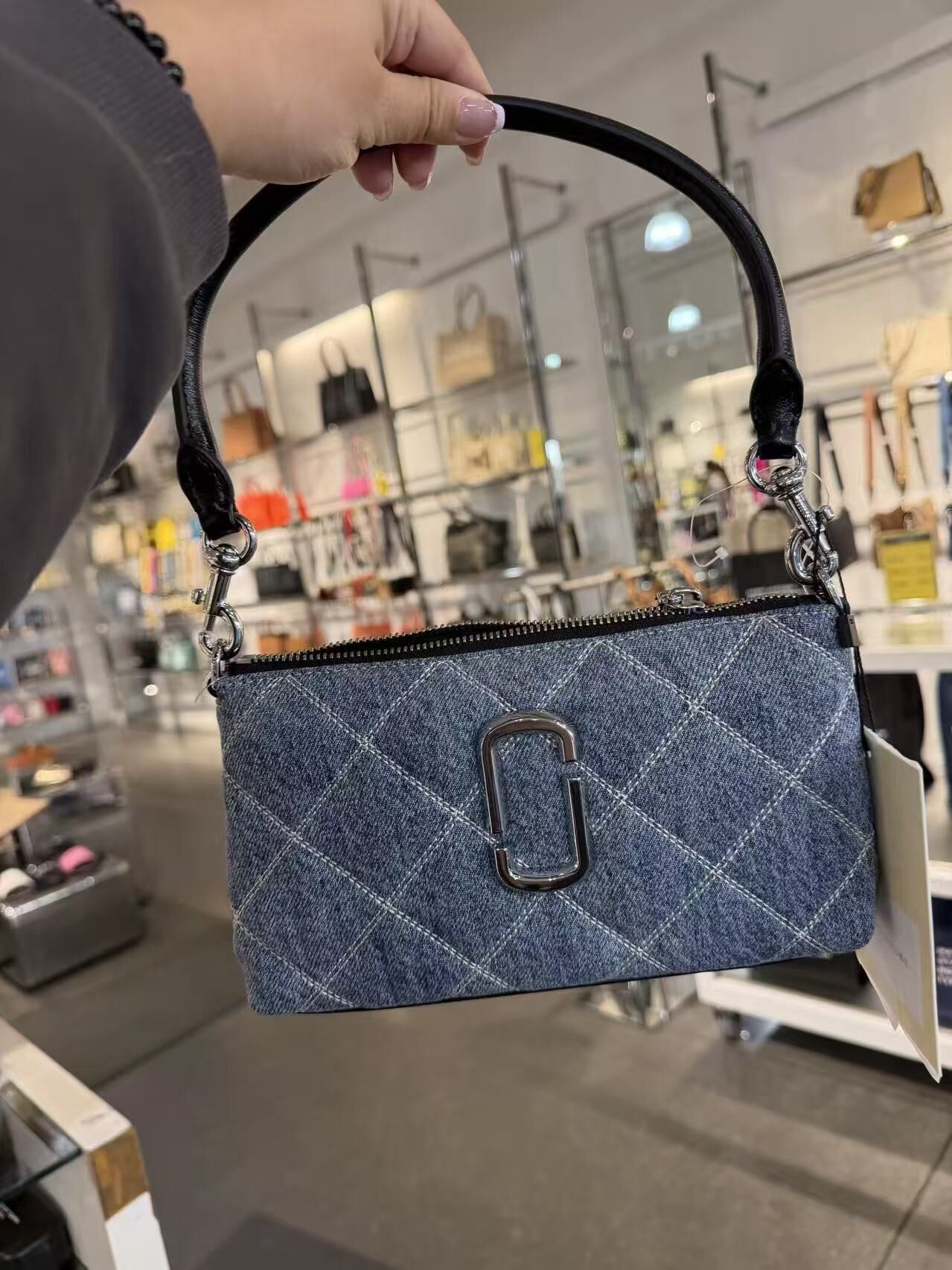 【預購】Marc Jacobs H0807506 牛仔兩用包