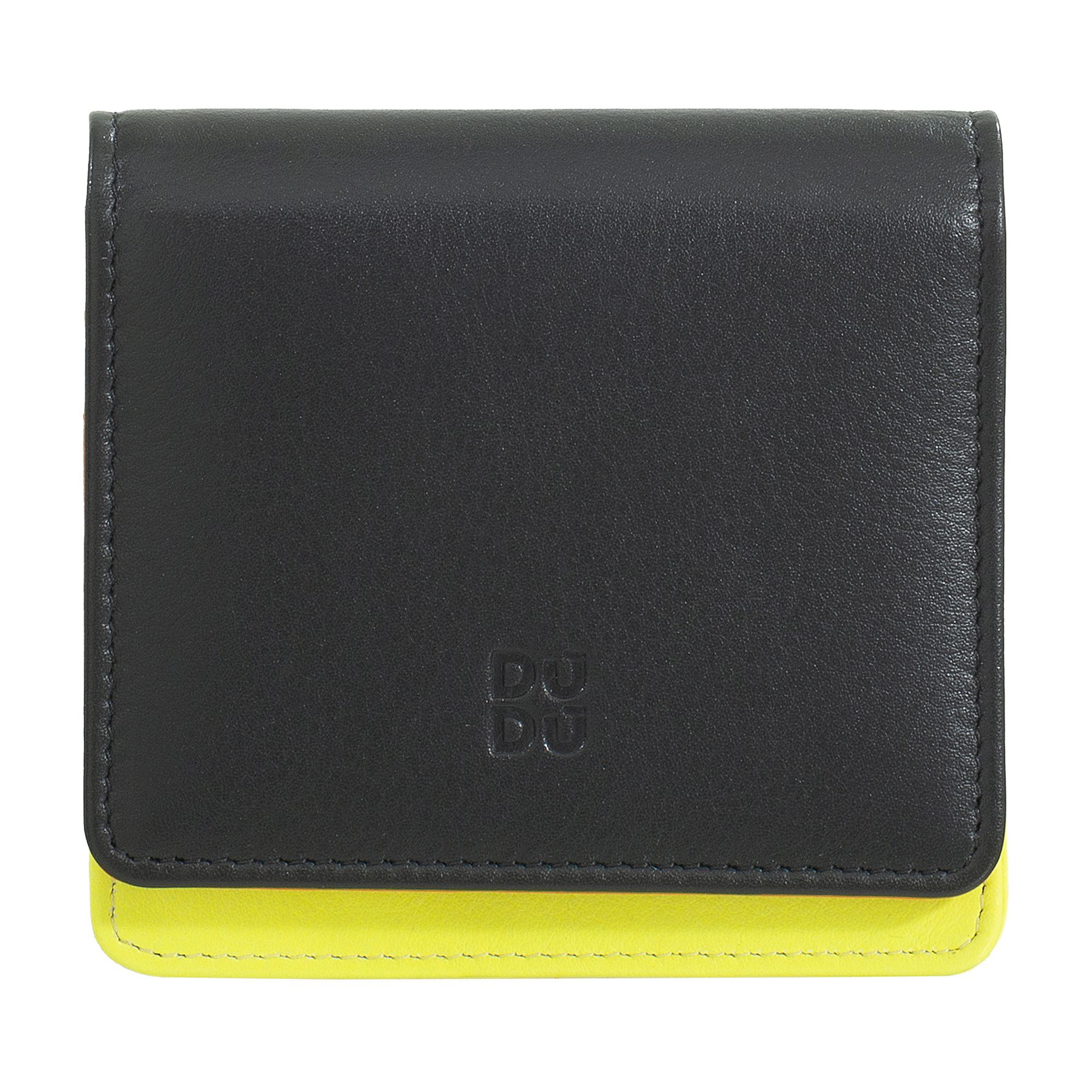 Women leather RFID wallet Flores 534-1726-33 Black Pop