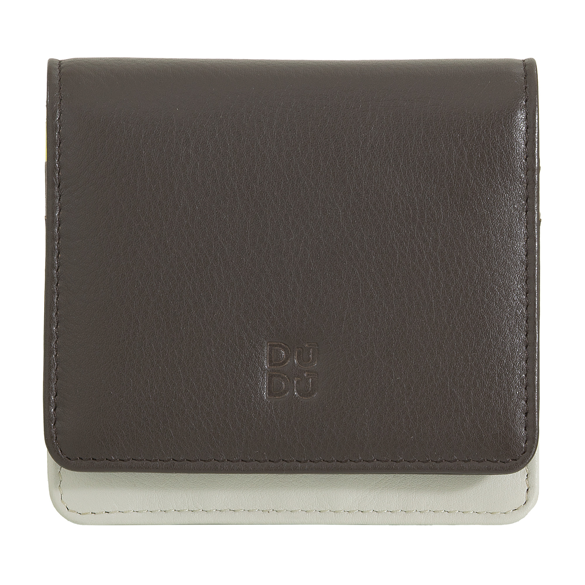 Women leather RFID wallet Flores 534-1726-46 Coffee Brown