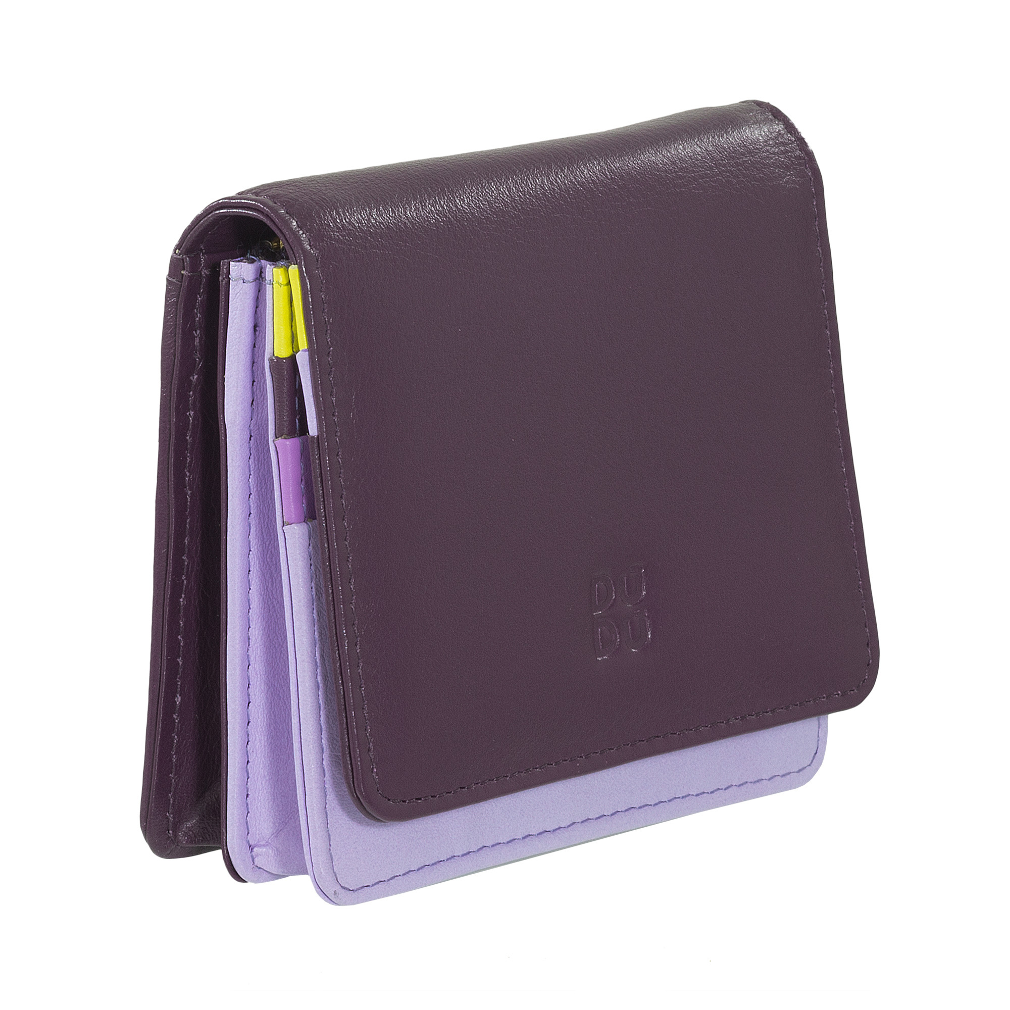Women leather RFID wallet Flores 534-1726-60 Deep Purple