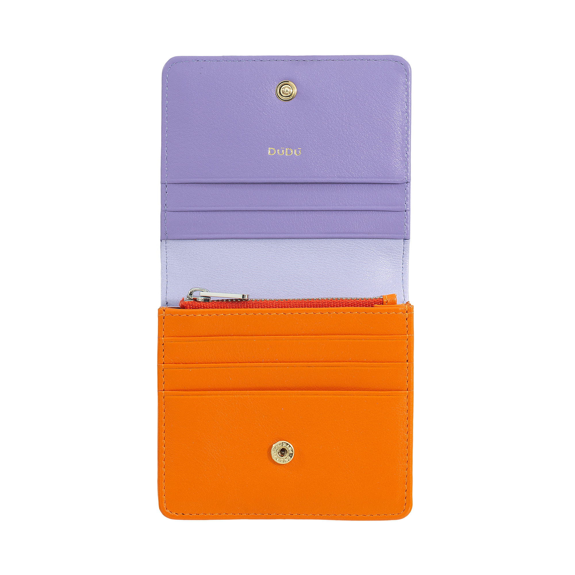 Women leather RFID wallet Flores 534-1726-47 Provence lilac