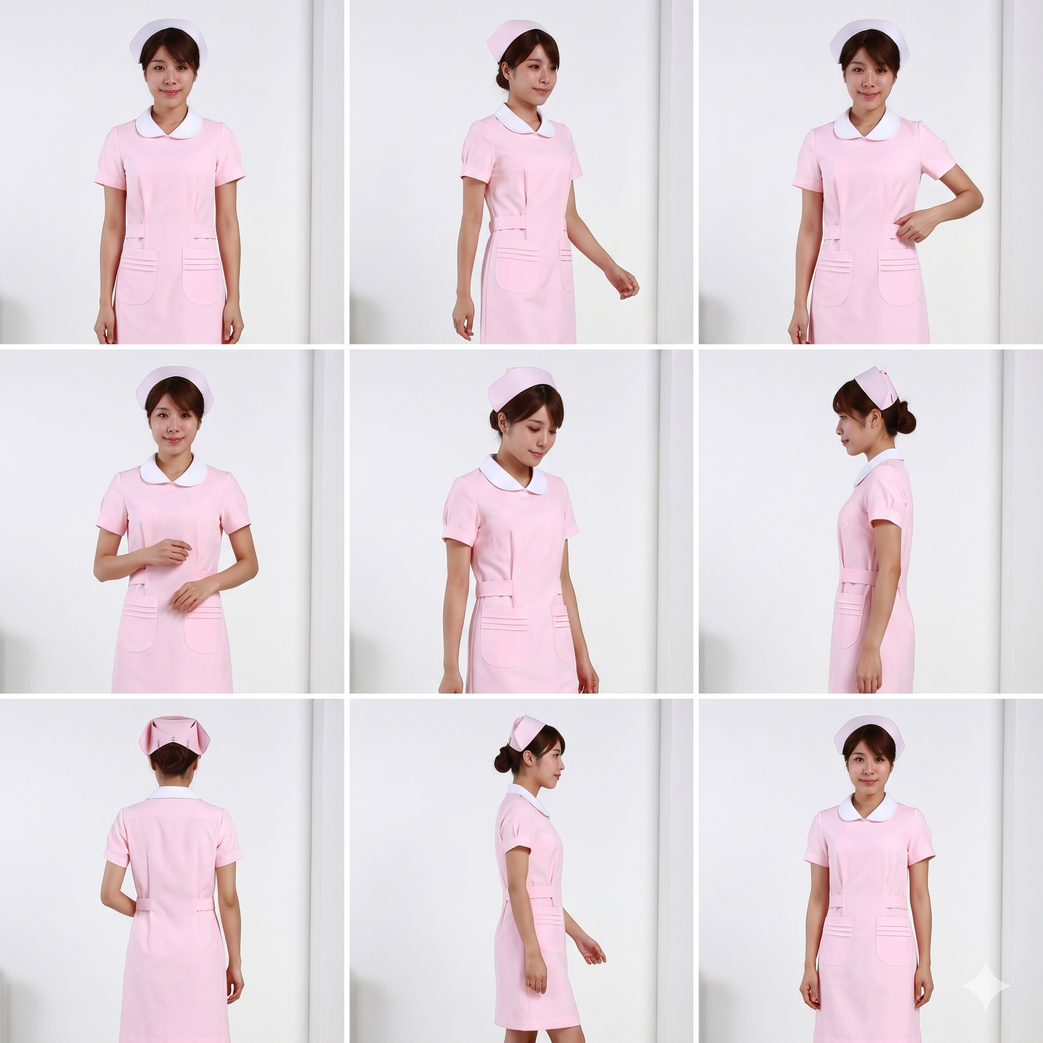 2505P 護士服洋裝